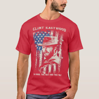 Vintage Distress Clint Eastwood T Shirt