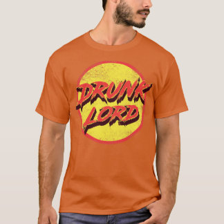 Vintage Distress Drunk Lord T Shirt
