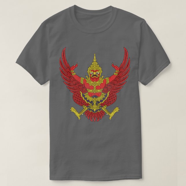 Vintage Distress Emblem of Thailand T Shirt (Design framsida)