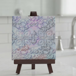 Vintage Distress Faux Bas Relief Kakelplatta