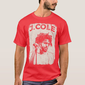 Vintage Distress J Cole T Shirt