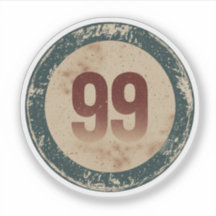 Vintage Distressed Nummer 99
