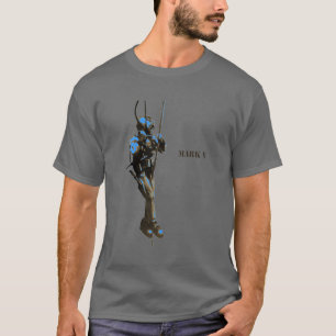 Vintage Diver med Mark V Diving Helmet på en Rope T Shirt