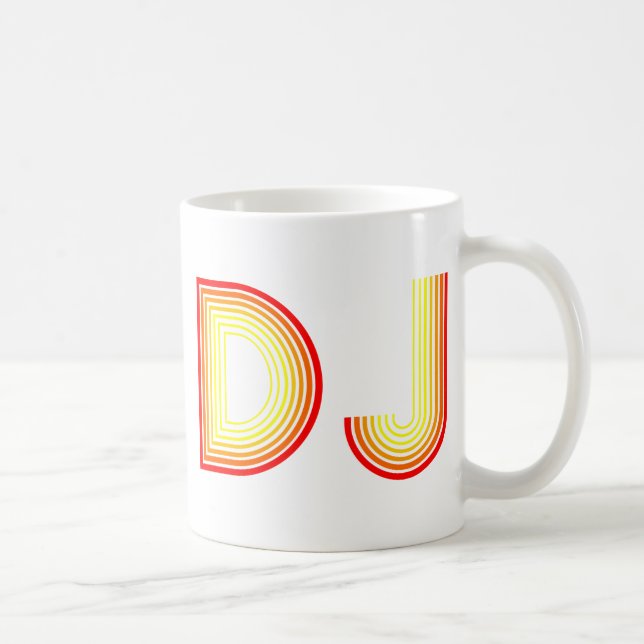 vintage DJ Kaffemugg (Höger)