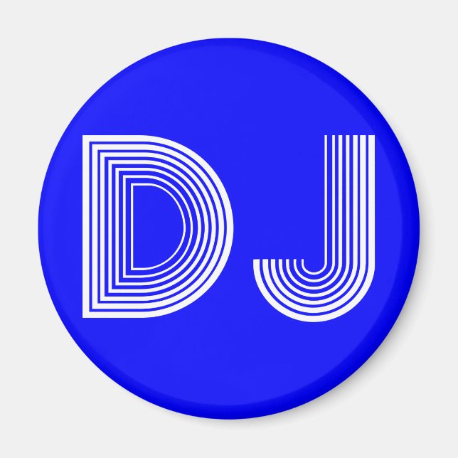 vintage DJ Magnet (Framsidan)