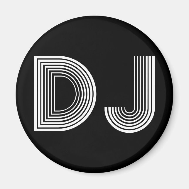 vintage DJ Magnet (Framsidan)