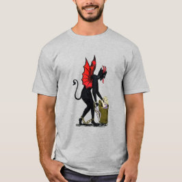 Vintage Djävulen Shirt T Shirt