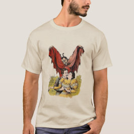 Vintage Djävulen Shirt T Shirt