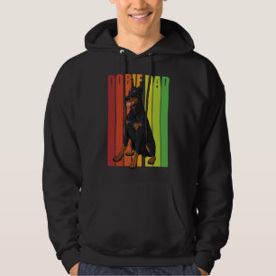 Vintage Doberman Pinscher Pappa Hoodie