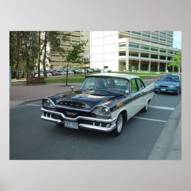 Vintage Dodge Car Poster (Framsidan)