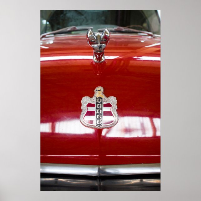 Vintage Dodge Poster (Framsidan)
