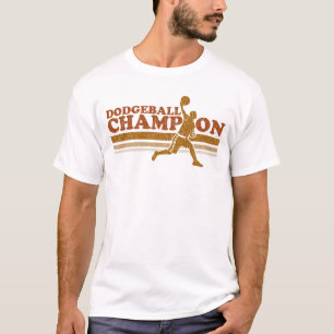 Vintage Dodgeball Champion Ringer T-Shirt