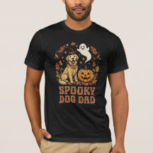 Vintage Dog Dad Halloween-grafik
