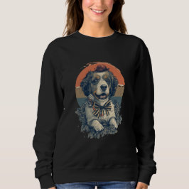 "Vintage Dog Style damtröja  T Shirt