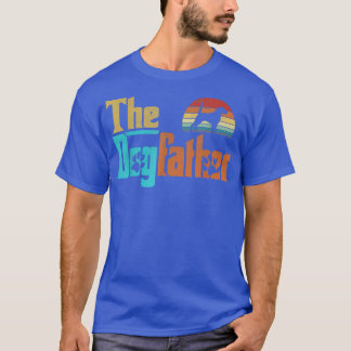 Vintage Dogfather Beagle Hundägare T Shirt