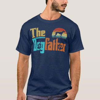 Vintage Dogfather Greyhound Hundägare T Shirt