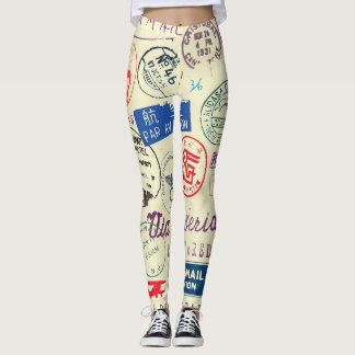 Vintage-dokument: Frimärke-uppsättningssamling. Leggings
