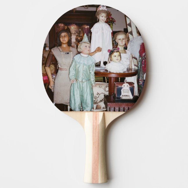 Vintage Dolls Antique Pingisracket (Framsidan)