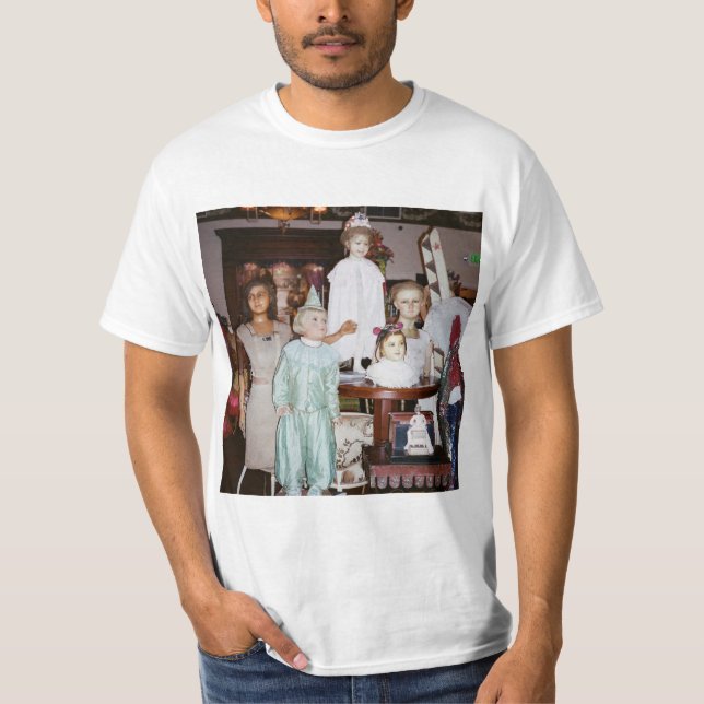 Vintage Dolls Antique T Shirt (Framsida)