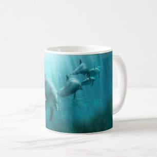 Vintage Dolphins Kaffemugg