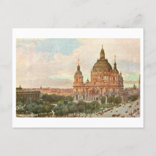 Vintage Dom/Cathedral Berlin Tyskland Vykort