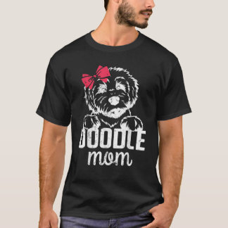 Vintage Doodle Mamma Mor Aussie Doodle Goldendood T Shirt