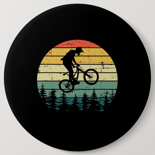 Vintage Downhill MTB Mountain Bike Knapp (Framsida)