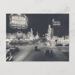 Vintage Downtown Las Vegas Vykort