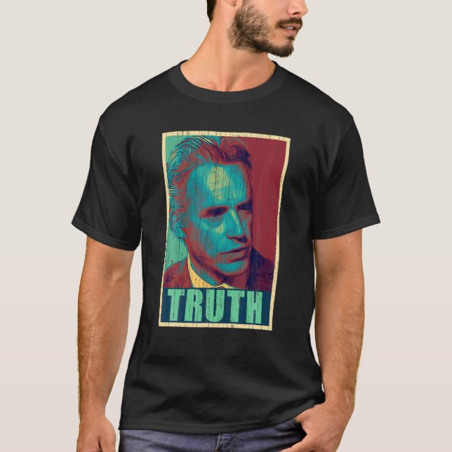 Vintage dr Peterson - The Truth Gift T Shirt (Framsida)