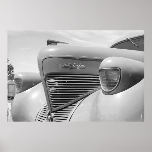 Vintage Drag - 1939 Willys Poster (Framsidan)