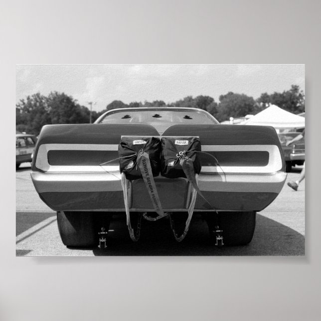 Vintage Drag - Lustigt laddare Poster (Framsidan)