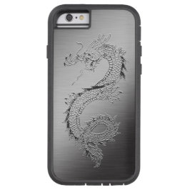 Vintage Dragon Brushed Metall-utseende