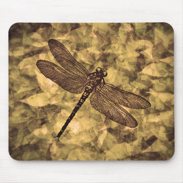 Vintage Dragonfly Art Musmatta (Framsidan)