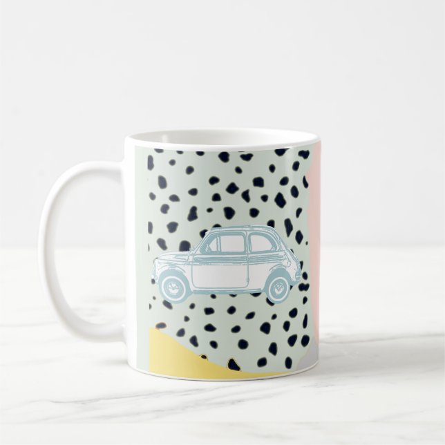 Vintage Dream-bil Kaffemugg (Vänster)