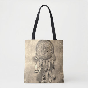 Vintage Dreamcatcher Boho Stil Tygkasse