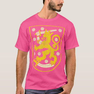 Vintage Dresi Jackar av Finlands Arm T Shirt