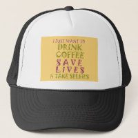 Vintage Drick kaffe Spara Lives och Ta tag-själar
