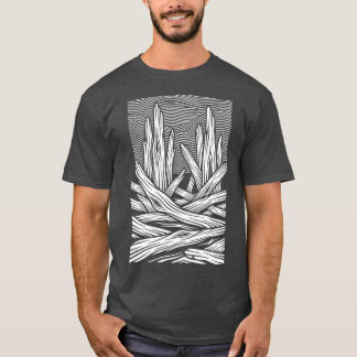 Vintage Driftwood Utomhusdesign T Shirt