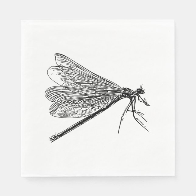 vintage Dronfly Pappersservett (Framsidan)