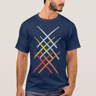 Vintage Drummer Retro Drum Sticks Gift T Shirt