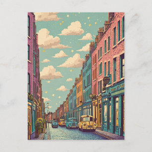 vintage Dublin Ireland Vykort