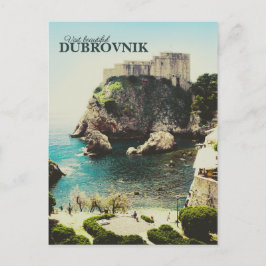 Vintage Dubrovnik Vykort