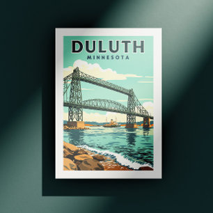 Vintage Duluth Minnesota Vykort