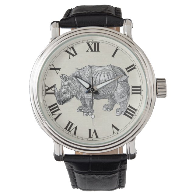 Vintage Durer Rhino Armbandsur (Framsida)