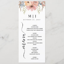 Vintage Dusty Ro Peach Blommigt Bröllop