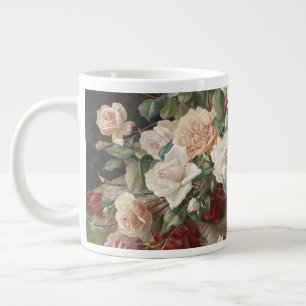 Vintage E. Hariel Ro still Life Jumbo Mugg