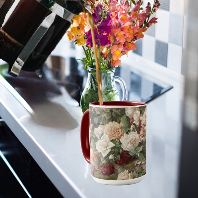 Vintage E. Hariel Ro still Life Mugg (Skapare uppladdad)