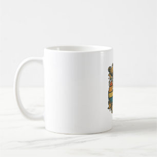 Vintage Eagle 1776 2026 Tröja Patriotisk Retro Dis Kaffemugg