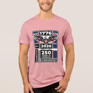 Vintage Eagle 1776 2026 Tröja Patriotisk Typografi