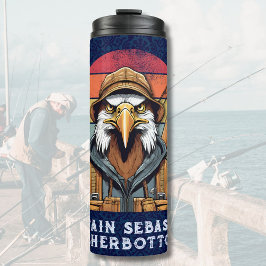 Vintage Eagle Pension-gåvor för fiskare Pappa